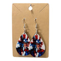 Sublimated teardrop " america" Theme