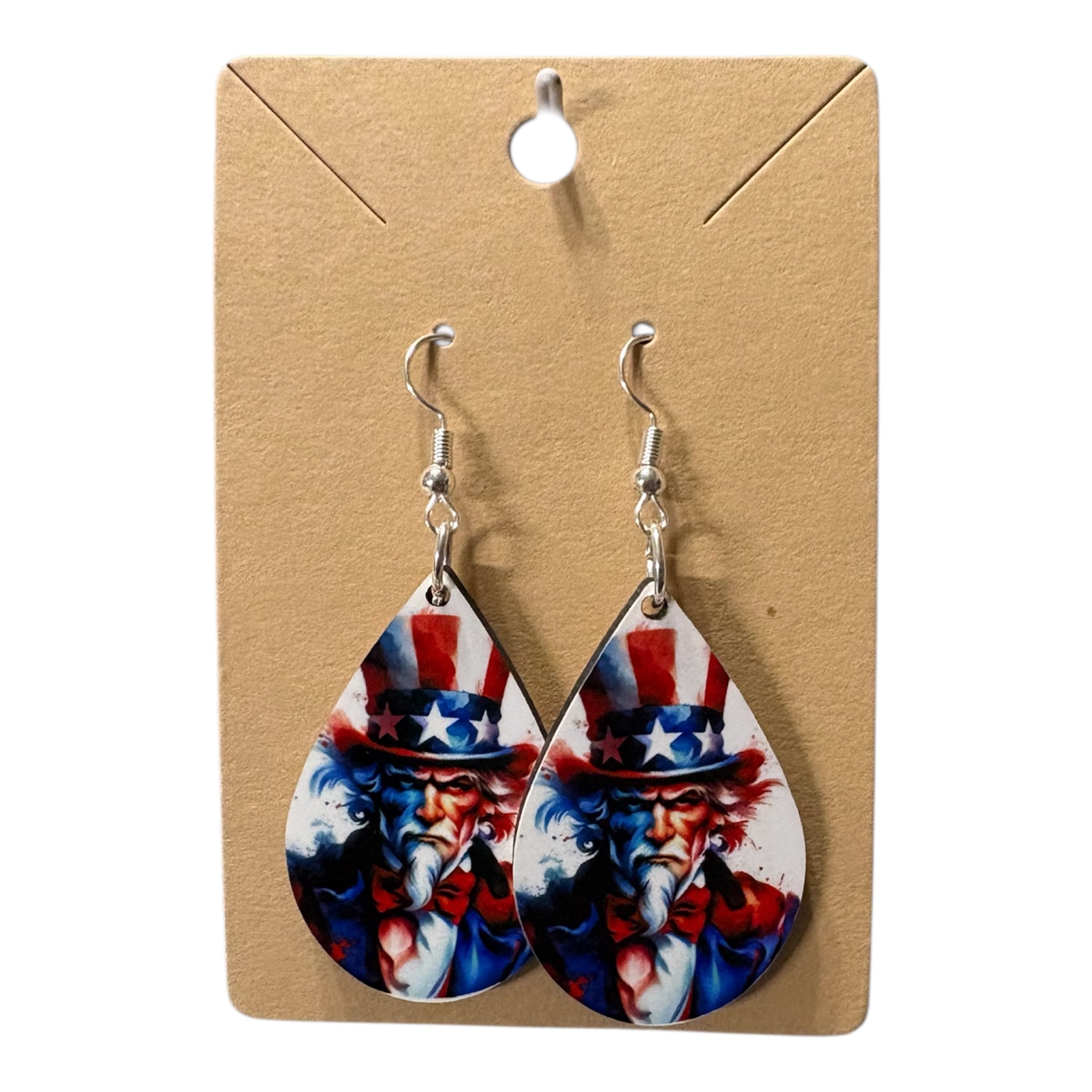 Sublimated teardrop " america" Theme