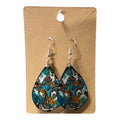 Beautiful Teardrop earrings " country inspired "