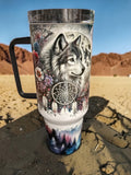 40 oz Stainless steel tumbler