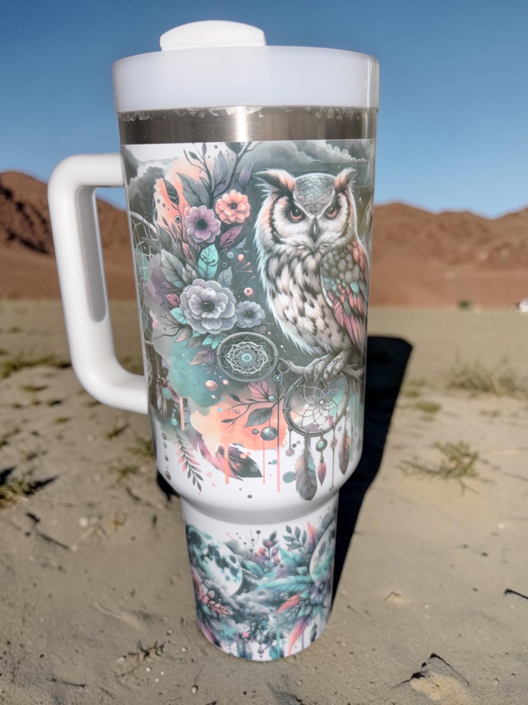 40 oz Stainless steel tumbler